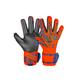 Torwarthandschuhe REUSCH "Attrakt Duo" Gr. 11, orange (orange, blau) Damen Handschuhe Sporthandschuhe