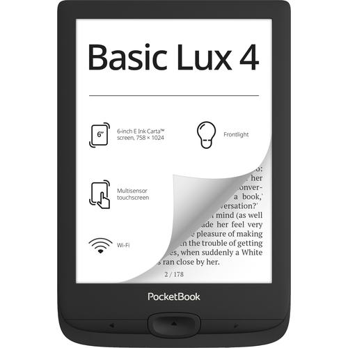"POCKETBOOK E-Book ""Basic Lux 4"" Tablets/E-Book Reader schwarz eBook-Reader"