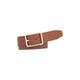 Ledergürtel TOMMY HILFIGER "JEANS BUCKLE 3.5" Gr. 85, braun (tan) Damen Gürtel Ledergürtel