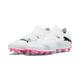 Fußballschuh PUMA "FUTURE 7 MATCH FG/AG Fußballschuhe Herren" Gr. 42, weiß (white black poison pink) Schuhe Fußball Stollenschuhe