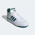 Sneaker ADIDAS ORIGINALS "FORUM MID" Gr. 46, grün (cloud white, collegiate green, cloud white) Schuhe Sneaker