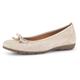 Ballerina GABOR Gr. 41, beige (creme) Damen Schuhe Ballerinas