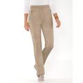 Schlupfhose CLASSIC BASICS Gr. 25, Kurzgrößen, beige (sesam) Damen Hosen Schlupfhosen