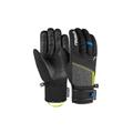 Skihandschuhe REUSCH "Luca R-TEX XT" Gr. 9,5, blau (blau, schwarz) Damen Handschuhe Sporthandschuhe