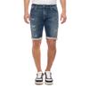 Shorts LE TEMPS DES CERISES, Herren, Gr. 29, US-Größen, blau, 100% Baumwolle, casual, Hosen, mit angesagten Used-Details