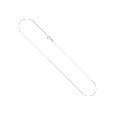 Goldkette JOBO, weiß (weißgold 585), Halsketten, Damen, Weißgold 585, L: 40cm, Ankerkette 585 Weißgold Image