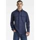 Jeanshemd G-STAR RAW "Marine Slim" Gr. S, N-Gr, blau (sartho blue gd) Herren Hemden Langarm