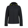 Softshelljacke ICEPEAK "H SOFTSHELLJACKE BIGGS" Gr. 54, grau (grey) Herren Jacken Outdoorjacken