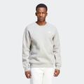 Sweatshirt ADIDAS ORIGINALS "ESSENTIAL CREW" Gr. M, grau (medium grey heather) Herren Sweatshirts