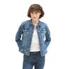 Jeansjacke TOM TAILOR, Damen, Gr. XXL (44), blau (used schwarz stone blau denim), Denim/Jeans, Obermaterial: 99% Baumwolle, 1% Elasthan. Futter: 100% Baumwolle, unifarben, casual, normal kurz, Rundhals, Langarm 1-Knopf-Manschette, Jacken, mit...