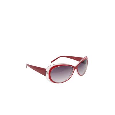 Sonnenbrille COLLEZIONE ALESSANDRO "Amsterdam" Gr. onesize, rot Damen Brillen mit transparenter Optik