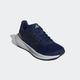 Laufschuh ADIDAS PERFORMANCE "RUNFALCON 3" Gr. 43, blau (dark blue, core black, gold metallic) Schuhe Damen