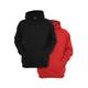 Sweatshirt URBAN CLASSICS "Urban Classics Herren Gift Box" Gr. XXL, rot (black, red) Herren Sweatshirts