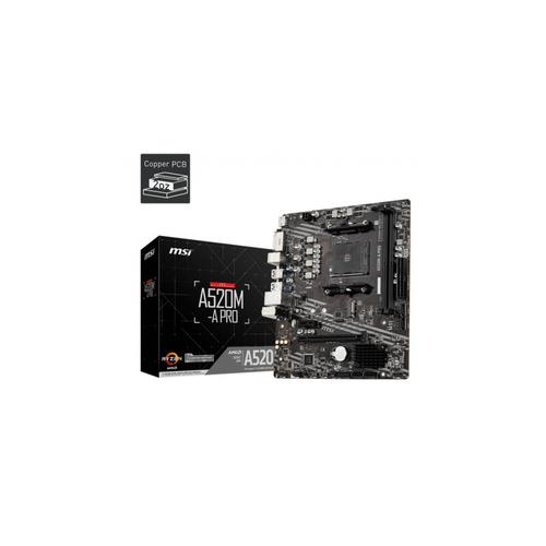 "MSI Mainboard ""A520M-A PRO"" Mainboards eh13 Mainboards"