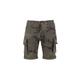 Shorts ALPHA INDUSTRIES "ALPHA Men - Crew Short Camo" Gr. 31, Normalgrößen, grün (dark olive camo) Herren Hosen Shorts