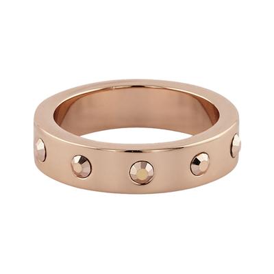 Fingerring BUCKLEY LONDON Gr. 52, rosa (rosa, rosa), Fingerringe, Damen, 052 (16,6), Messing Image