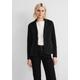 Kurzblazer STREET ONE Gr. 34, schwarz (black) Damen Blazer