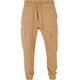 Cargohose DEF "Herren Cargo pants pockets" Gr. 34, Normalgrößen, beige Herren Hosen Cargohosen