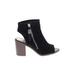 Circus by Sam Edelman Heels: Black Solid Shoes - Women's Size 8 1/2 - Peep Toe