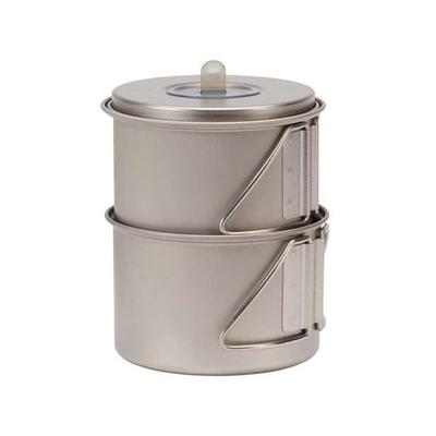 Snow Peak Mini Solo Titanium Cook Set One Size SCS-004TR