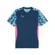 Trainingsshirt PUMA "individualFINAL Fußballtrikot Herren" Gr. XXL, blau (ocean tropic bright aqua blue) Herren Shirts T-Shirts