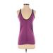 Lululemon Athletica Active Tank Top: Purple Activewear - Women's Size 4