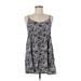 Divided by H&M Casual Dress - Shift: Gray Dresses - Women's Size 8