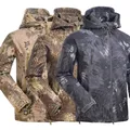 Solomon-Veste à capuche militaire imperméable pour homme Smile Army Duljacket CamSolomon Jacket