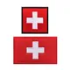 Brassard brodé drapeau National suisse Patch crochet et boucle ou Badge brodé en tissu militaire 1