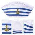 Chapeau militaire de Yachting pour adultes vêtements de capitaine de marin Navy Adelo al hommes