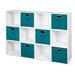 Latitude Run® Niche Cubo Storage Organizer Open Bookshelf Wood in Blue | Wayfair 70C6072C98B94F8590408C87FDFE0A5B