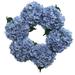 The Holiday Aisle® 18" Wreath in Blue | 1 H x 18 W x 18 D in | Wayfair 037F08DD9DA247CEAE37ABB9BDCAF546