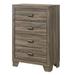 Millwood Pines Collene 4 Drawer 31.7" W Chest Wood in Brown | 44.5 H x 31.7 W x 15.9 D in | Wayfair C9065974EC4A447D9D0F495D67AC0563