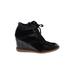 Sam Edelman Sneakers: Black Print Shoes - Women's Size 10 - Round Toe