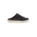FRYE Mule/Clog: Slip On Platform Casual Gray Print Shoes - Women's Size 6 1/2 - Round Toe