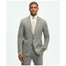 Brooks Brothers Men's Explorer Collection Classic Fit Wool Pinstripe Suit Jacket | Grey | Size 46 Regular