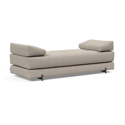 Innovation »Sigmund 579« Daybed Schlafsofa Bezug 579 Kenya / Füße aus Aluminium