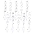 10pcs Crystal Chandelier Prism Acrylic Crystal Chandelier Prism Pendant Glass Crystal