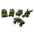 5 Pcs Cars Toys Kid Toy Small Car Toys Kids Car Toy Off-road Tank Toy Car Kids Toy Car Model Alloy Toy Car Child