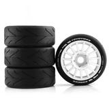 Dadypet Tyre Remote Car Off-Road Rally Car * 40 * Tyre Remote Off-Road Car Remote Off-Road 1/8 Remote Team VRX Tires 103 * 1/8 Car VRX WR8 103 * 40 Tires 103*40*80mm 4pcs Car White Tires Redcat Team