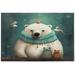GZHJMY Polar Bear Puzzles for Adults 500 Pieces Adults and Kids Ntellectual Decompression Jigsaw Game for Christmas Holiday Toy Birthday Gift DIY Games Gifts