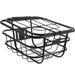 1PC Electric Mobile Black Iron Basket Electric Bike Basket Black Basket