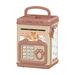 Dazzduo coin bank Money Box Cash 100 Day Box Portable Battery Bank Code Lock Code Lock Kids Bank Code Coin Bank Operated Real Money ATM Kids Bank Portable Battery Operated Coin Bank Money