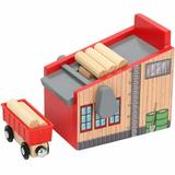 Loading Machine Wooden Train Track Lumber Mill Blocks Playset Accessories Child Playsets Kidcraft Yard Kit