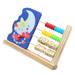 Toys Math Learning Abacuses Clocks for Kids Kids Cognitive Toy Counting Teaching Aid Computing Rack Cartoon Wooden Student Child