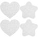 4 Sets Childrenâ€™s Toys Children s Toys Heat Press Puzzle Heart Puzzles Coloring Puzzle Puzzle Set Toy Paper Toddler