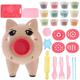 21 Pcs Pig Noodle Maker Kids Noodle Machine Pig Noodle Machine Colored Clay Noodle Maker Child