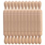 11 Pcs Rolling Pin Decor Mini Craft Children Toys Decorative Kitchen Tiny Rollers Toddler