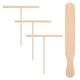 Crepe Spreader And Spatula Kit TOPBATHY 4pcs Wooden Crepe Spatula Spreader Wooden Spatula Set Beechwood Pancake Tortilla Maker Tools