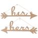2 Pcs Wedding Decorations Bride Decorations Fall Decorations for Home Mrs and Mr Sign Wedding Sign Letter Wood Miss